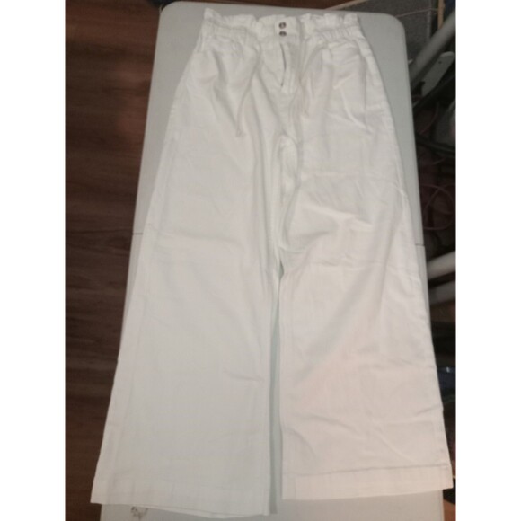 Size XL Women's High Waisted Straight Leg Wide Leg Pants - Picture 1 of 10